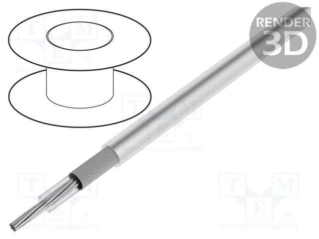 KOAKSIAALIKAAPELI - ALPHA ESSENTIAL COAX,MICRO COAXIAL CABLE - Koaksiaalikaapelit - 9446-WH033 - 1