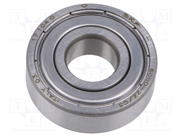 KUULALAAKERI - SISÄØ: 10MM - ULKOØ: 26MM - W: 8MM - Kuulalaakerit - SKF6000-2ZC3 - 1