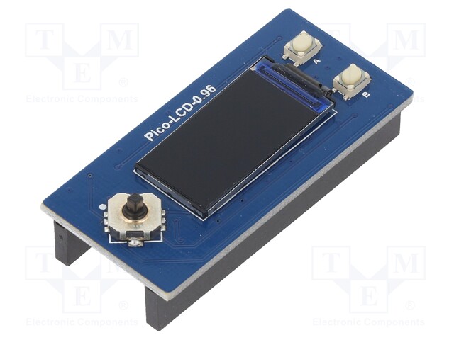 LCD NÄYTTÖ - GRAAFINEN - 160X80 - 52X25MM - 0,96" - PIN: 40 - 2X20 - RGB - Graafiset LCD-näytöt - WSH-19653 - 1