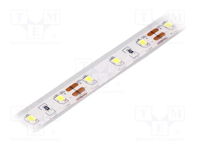 LED-NAUHA - KYLMÄVALKOINEN - 2835 - LED/M: 60 - 10MM - IP68 - 120° - 4W/M - LED nauhat ja modulit - LS-2835W60RN3 - 1