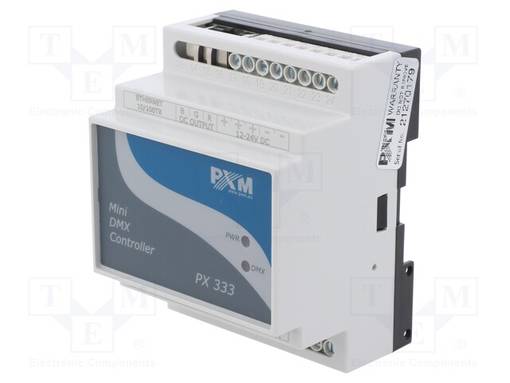 LED OHJELMOITAVA OHJAIN - DMX,ETHERNET 10/100MBPS - 12÷24VDC - LED teholähteet - PX333 - 1