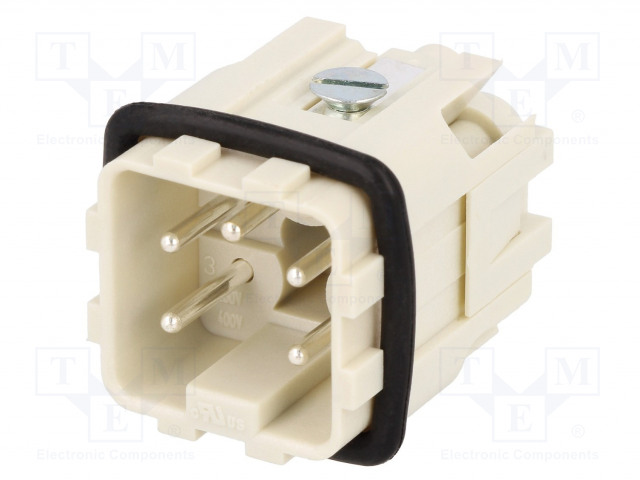 HDC-LIITTIMEN SISÄOSA - UROS - GWCONNECT - PIN: 5 - 10A - 400V - GWconnect liittimet - MX-93601-0133 - 1