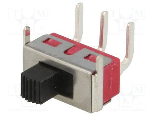 LIUKUKYTKIN - AS: 2 - SPDT - 3A/250VAC - 6A/28VDC - ON-ON - THT - SL19 - Mikrokytkimet - SL19123 - 1