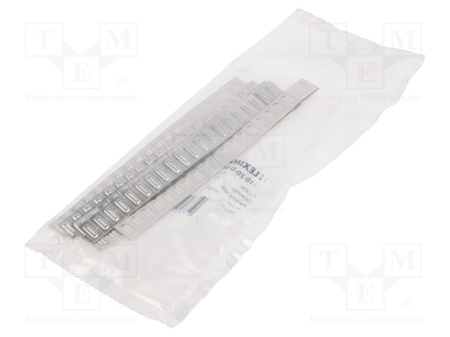 MERKIT - MERKINTÄ: D - RUOSTUMATON TERÄS - -80÷500°C - LIUKU-200KPL - Kaapeleiden merkintä - LP-83254153 - 1