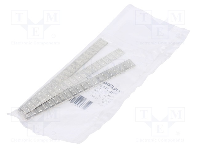 MERKIT - MERKINTÄ: X - RUOSTUMATON TERÄS - -80÷500°C - LIUKU-200KPL - Kaapeleiden merkintä - LP-83254173 - 1