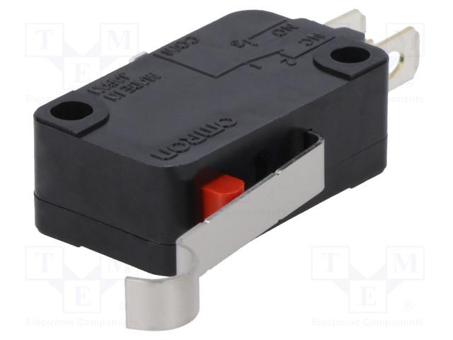 MIKROKYTKIN SNAP ACTION - 5A/250VAC - SPDT - RLIITOKSEN MAX:OHM - SANP ACTION mikrokytkimet - VX-54-1A3 - 1