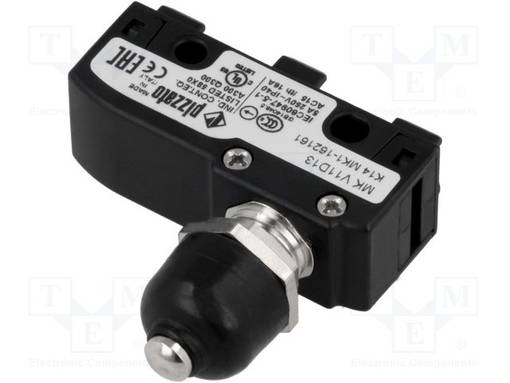 MIKROKYTKIN SNAP ACTION - 6A/250VAC - 5A/24VDC - TAPIN KANSSA - SPDT - SANP ACTION mikrokytkimet - MKV11D13 - 1