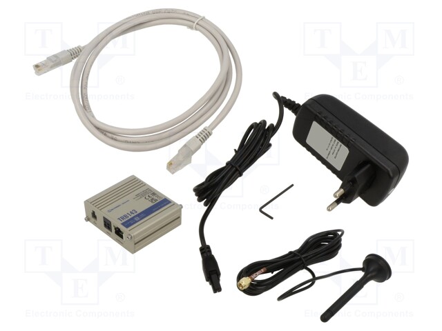 MODUULI: YHDYSKÄYTÄVÄ - DDR3 - 256MBSRAM,512MBFLASH - IP30 - M2M (GPRS/HSPA/LTE) moduulit - TRB143 - 1