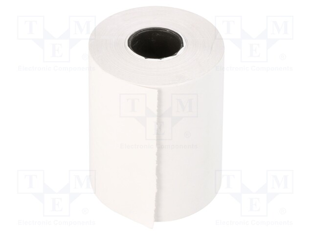 OFFICE SUPPLIES: THERMAL ROLL - VALKOINEN - W: 57MM - L: Ø: 40MM - 10RL. - Toimistotarvikkeet - QOLTEC-51893 - 1