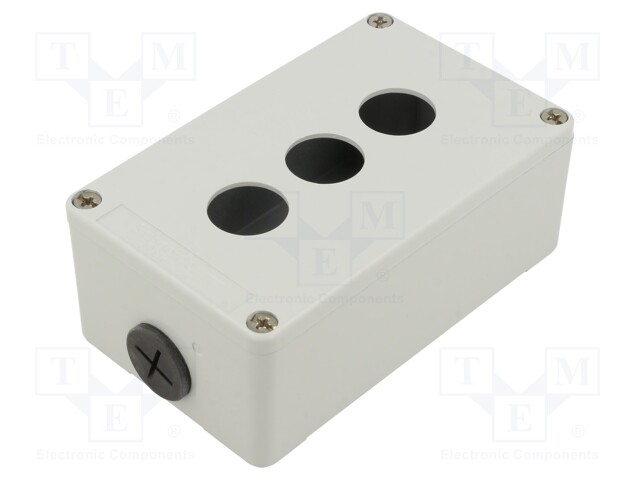 PAINIKEKOTELO - IP65 - X: 80MM - Y: 130MM - Z: 51,5MM - Kauko-ohjaimien painikekotelot - XAPD2203 - 1