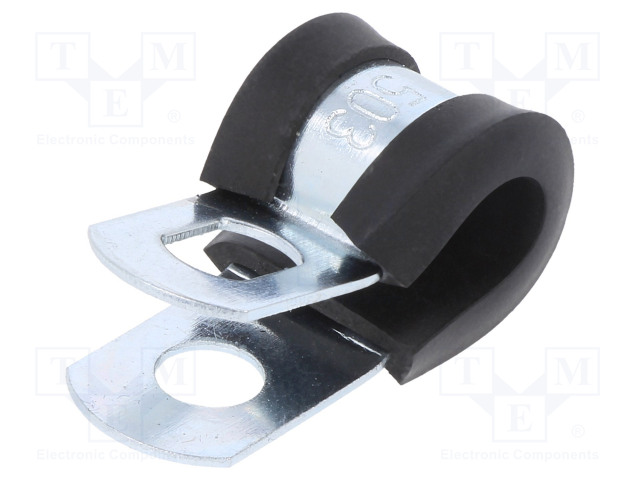 PIDIKE - ØNIPUN : 7,9÷9,5MM - W: 13MM - TERÄS-SUOJAMATERIAALI: EPDM - Metalliset nippusiteet ja kiinnityspanna - MPC-LKD1503 - 1