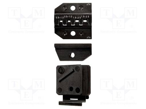 PURISTUSLEUAT - Krimppauspihdit kaapelipäätteisiin - REN.6246743023 - 1