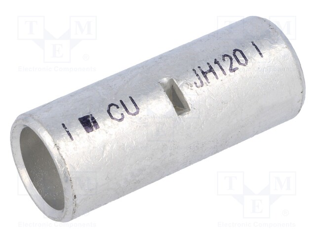 PÄÄTE: JATKOHOLKKI - KUPARI - 120MM2 - TINATTU - Pääteholkit ja jatkoholkit - VA03-0013 - 1
