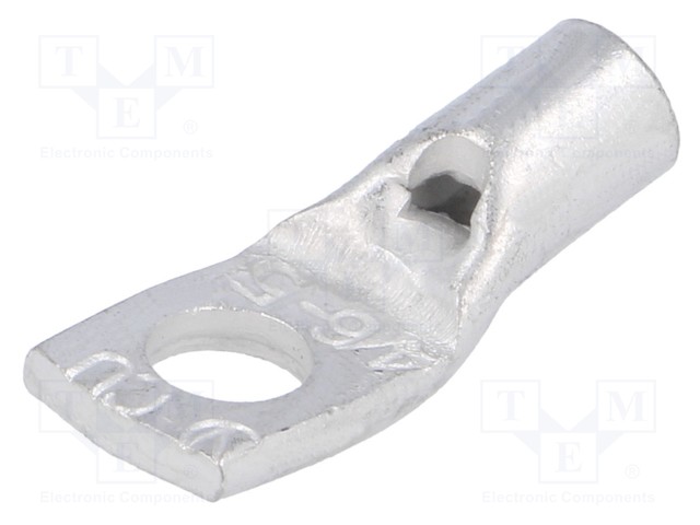 PÄÄTE: PUTKIKAAPELIKENKÄ - M5 - 6MM2 - PURISTETTAVA - TINATTU - Eristämättömät liittimet - VA01-0033 - 1