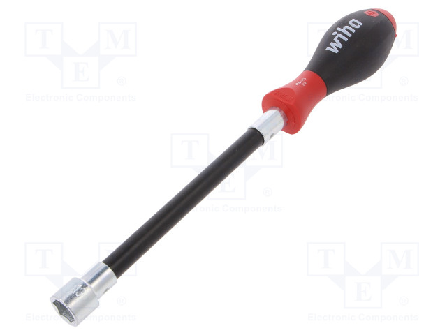 SCREWDRIVER: STANDARD - WITH FLEXIBLE SHAFT - 6-ANGLES SOCKET - Ruuvimeisselit ja sarjat - WIHA.01443 - 1