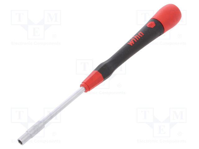 SCREWDRIVER: PRECISION - 6-ANGLES SOCKET - BLADE LENGTH: 60MM - Ruuvimeisselit ja sarjat - WIHA.42463 - 1