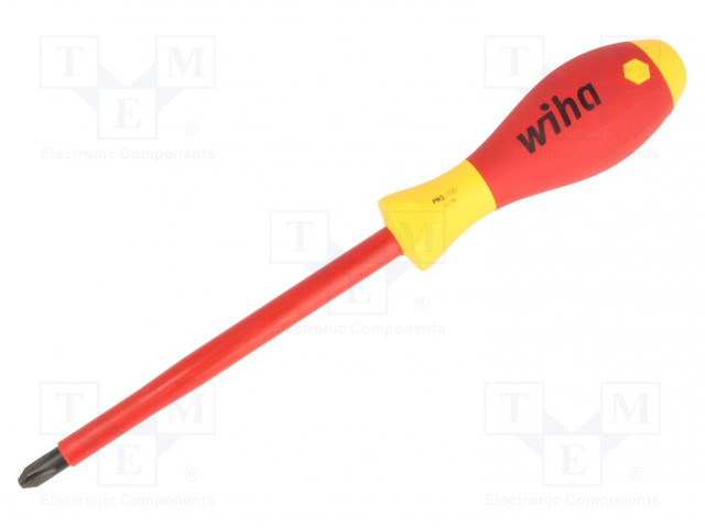 SCREWDRIVER: INSULATED - PHILLIPS - PH3 - BLADE LENGTH: 158MM - 1KVAC - Ruuvimeisselit ja sarjat - WIHA.321NPH3 - 1
