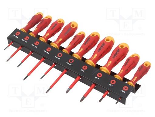 ERISTETTY - PHILLIPS,POZIDRIV®,LITTEÄ,TORX® - ERGONIC® - 1KVAC - Ruuvimeisselit ja sarjat - FL41491093 - 1