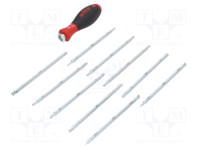 SCREWDRIVER: UNIVERSAL-SET - SYSTEM 6 - 11PCS. - Ruuvimeisselit ja sarjat - WIHA.00623 - 1