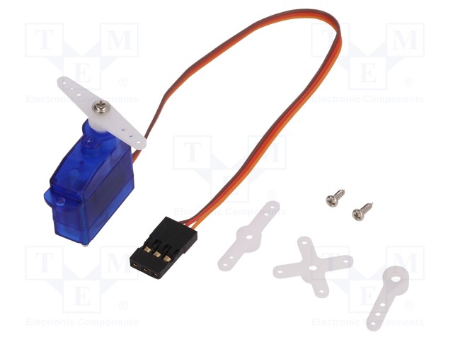 SERVOMOOTTORI - 4,8÷6VDC - SUB-MICRO - ANALOGINEN - JR - Servomekanismit - POLOLU-1053 - 1