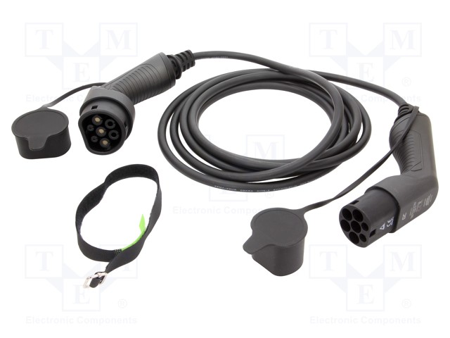 EMOBILITY: CABLE - 230VAC - 3.6KW - IP55 - SINGLE-PHASE - 5M - 16A - Sähköauton latauskaapelit - GC-EV13 - 1