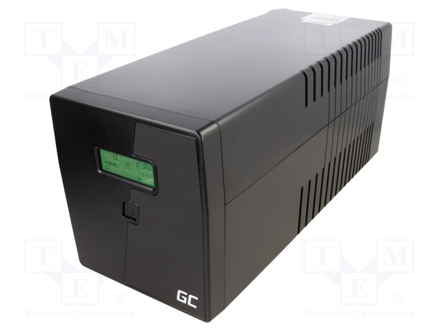 UPS VIRTALÄHDE - 600W - 1KVA - 207÷253V - 353X149X162MM - 7AH - 50÷60HZ - UPS ja tietokeneen virtalähteet - GC-UPS03 - 1