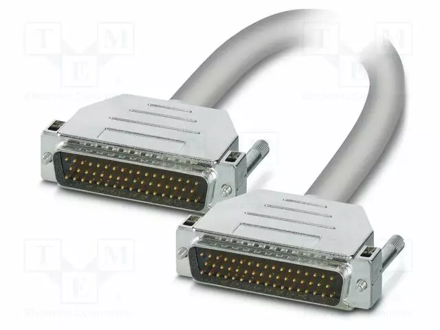 KAAPELI - D-SUB 50PIN PISTOKE,MOLEMMIN PUOLIN - PVC - PIT: 2M - IP54 - Tietokonekaapelit ja -adapterit - 1066683 - 1