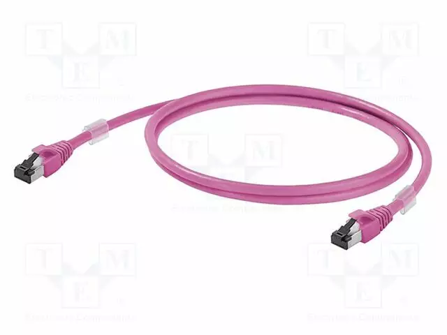 PATCH KAAPELI - S/FTP - CAT 6A - RJ45,MOLEMMIN PUOLIN - CU - 0,3M - RJ45 Ethernet kaapelit - 1201270003 - 1