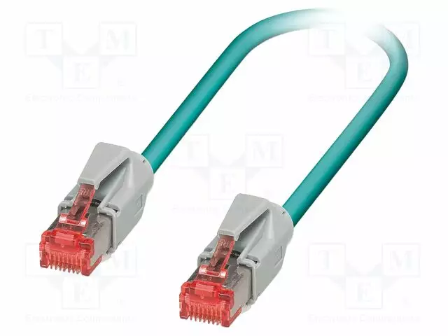 PATCH KAAPELI - SF/UTP - CAT 5 - RJ45-PISTOKE,MOLEMMIN PUOLIN - LANKA - RJ45 Ethernet kaapelit - 1408933 - 1