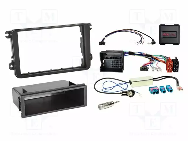 RATTIOHJAIN ADAPTERI- SEAT,VW,ŠKODA - MUSTA - Adapterijohdot - 611320-15-03 - 1