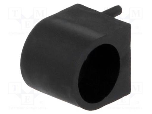 LED-DIODIN KOTELO - 5MM - POLYAMIDI - KULMAMALLI - 3 PIN - MUSTA - LEDkaulukset - FIX-LEK-503 - 1