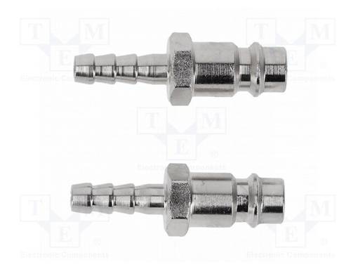 COUPLING-ADAPTER TERMINAL - PNEUMATIC CONNECTION: 12,5MM - 2PCS. - Pneumatiikkatyökalut ja tarvikkeet - HT4R813 - 1