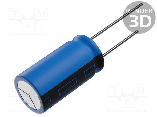 ELEKTROLYYTTIKONDENSAATTORI - LOW ESR - THT - 470UF - Elektrolyyttikondensaattorit - pysty - MAL213635471E3 - 1
