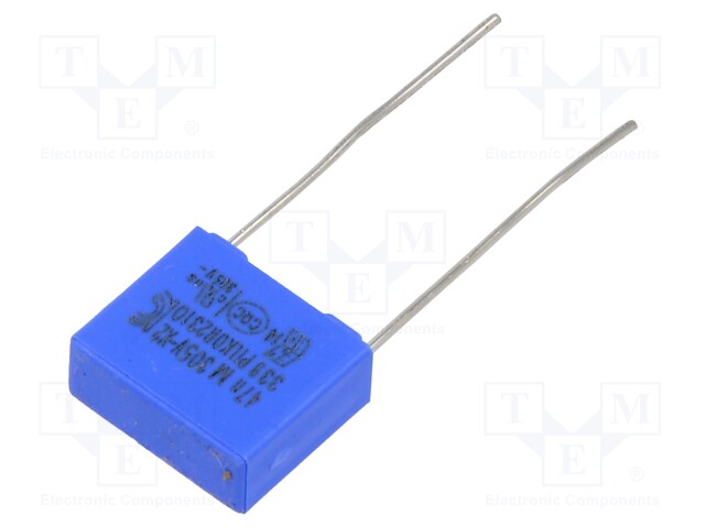 POLYPROPYLEENIKONDENSAATTORI - X2 - 47NF - 305V - THT - ±20% - 10MM - Muovikondensaattorit - PCX2339D66473 - 1
