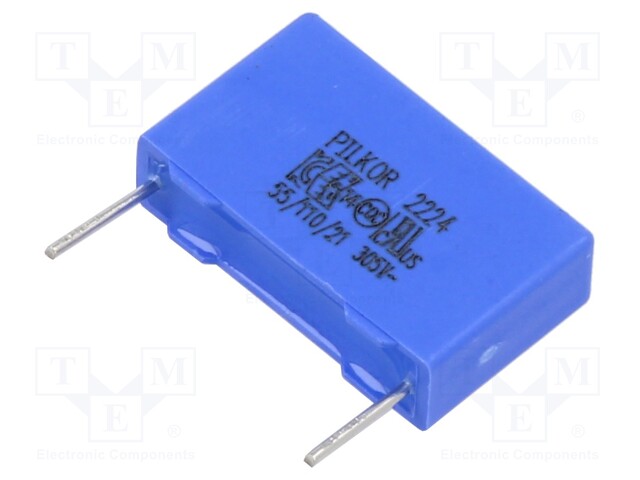 POLYPROPYLEENIKONDENSAATTORI - X2 - 47NF - 305V - THT - ±20% - 15MM - Muovikondensaattorit - PCX2339F60473 - 1