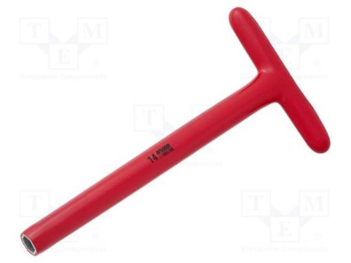 AVAIN - 6-KULMA,ERISTETTY,HYLSY-HEX 14MM - 196/2LVDP - 300MM - Hylsyavaimet - UNIOR-619153 - 1