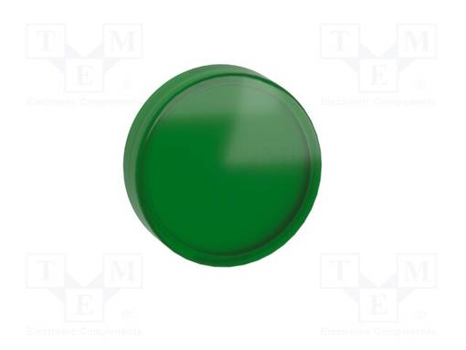 NÄPPÄIMEN LINSSI - 22MM - HARMONY XB4 - NÄPPIMEN VÄRI: VIHREÄ - Taulukytkimien lisävarusteet - ZBV0133 - 1