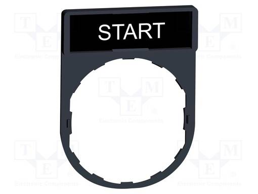 TIEDOTUSETIKETTI - HARMONY XB4 - Taulukytkimien lisävarusteet - ZBY2303 - 1