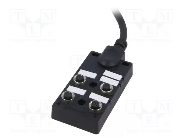 HAAROITIN - A-KOODI-DEVICENET / CANOPEN - PIN: 5 - IP67 - 2A - 24V - 3M - M12 liittimet - DB125A4CABDPS7B03 - 1