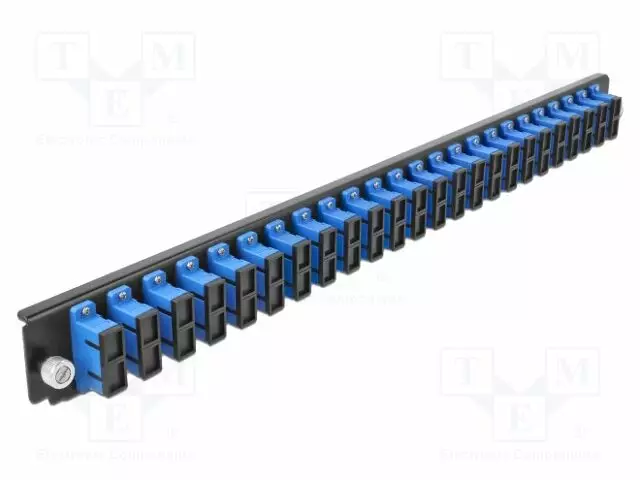 PATCH-VALOKUITUPANEELI - SC DUPLEX - DUPLEX,RACK - MUSTA - RACK 19" - Tietokonetarvikkeet - muut - DELOCK-43363 - 1