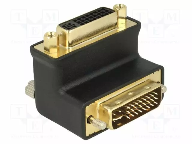 ADAPTERI - MUSTA - HDMI, DVI, DisplayPort johdot - DELOCK-65173 - 1
