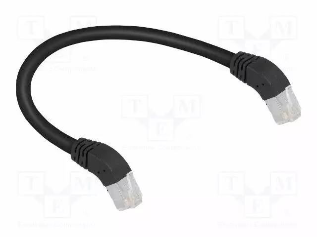PATCH KAAPELI - S/FTP - CAT 6A - RJ45 ALAKULMALIITIN,MOLEMMIN PUOLIN - RJ45 Ethernet kaapelit - DELOCK-80273 - 1