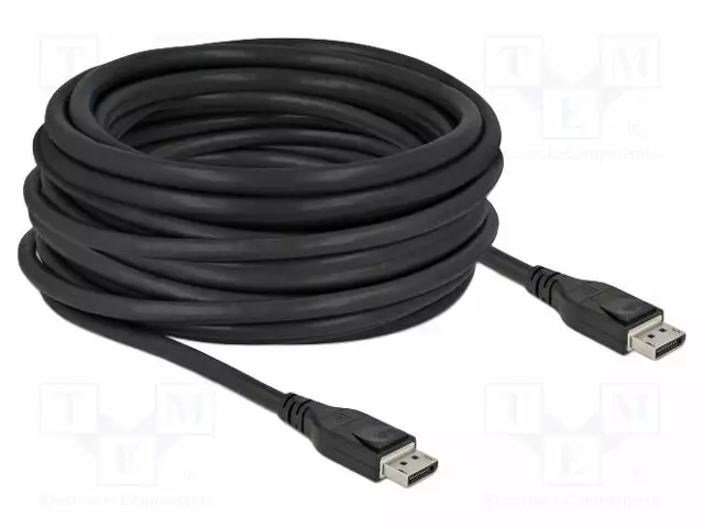 KAAPELI - DISPLAYPORT-PISTOKE,MOLEMMIN PUOLIN - DISPLAYPORT 1.4 - HDMI, DVI, DisplayPort johdot - DELOCK-85503 - 1