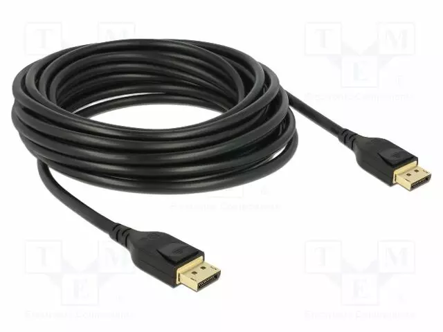 KAAPELI - DISPLAYPORT-PISTOKE,MOLEMMIN PUOLIN - DISPLAYPORT 1.4 - HDMI, DVI, DisplayPort johdot - DELOCK-85663 - 1