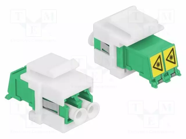 VALOKUITULIITIN - KEYSTONE - LC DUPLEX,MOLEMMIN PUOLIN - Tietokonetarvikkeet - muut - DELOCK-86833 - 1
