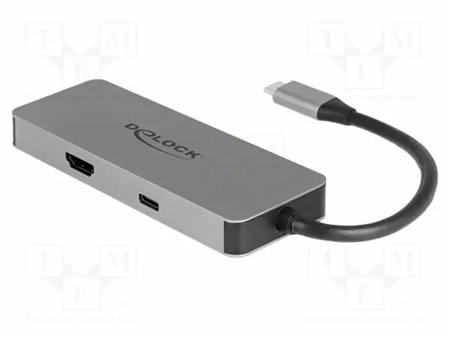 USB HUB - MICROSD,MICROSDHC,MICROSDXC,SD,SDHC,SDXC - HARMAA - 87W - Tietokonetarvikkeet - muut - DELOCK-87743 - 1