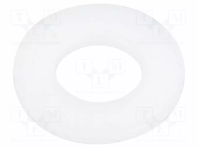 ALUSLEVY - PYÖREÄ - D=17MM - H=1,6MM - POLYAMIDI - LUONNOLLINEN - Aluslevyt ja prikat - ESS-10042243 - 1