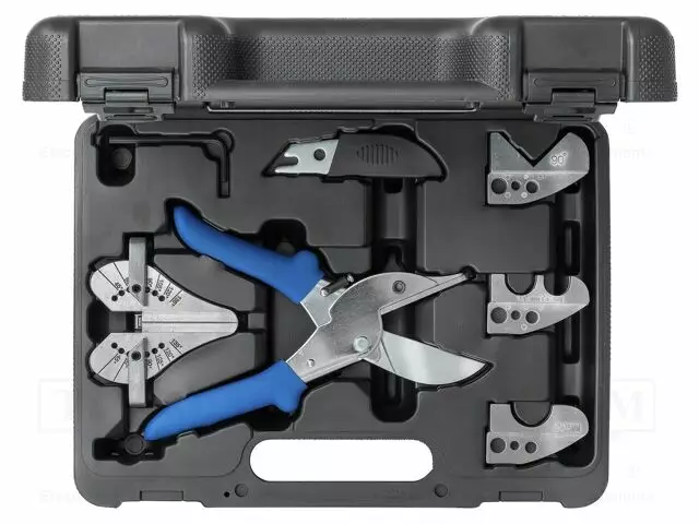 CUTTERS - FOR CUTTING PLASTIC PIPES,PLASTIC - 6PCS. - Sakset ja puukot - GEDORE-1637983 - 1