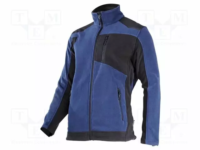 FLEECE SWEATSHIRT - SIZE: L - NAVY BLUE-MUSTA - 290G/M2 - Työ- ja suojavaatteet - LAHTI-L4013803 - 1