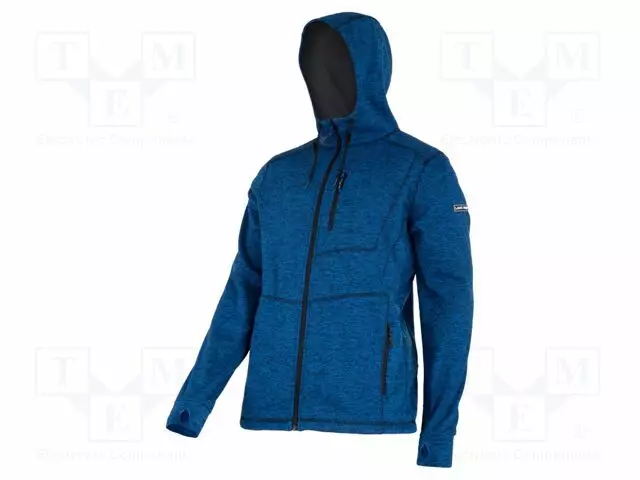 HOODIE - SIZE: L - BLUE - 210G/M2 - Työ- ja suojavaatteet - LAHTI-L4014103 - 1